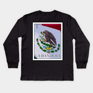 la bandera Kids Long Sleeve T-Shirt